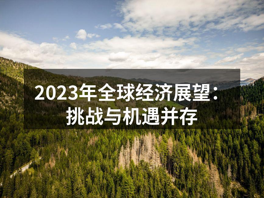 2023年全球经济展望
